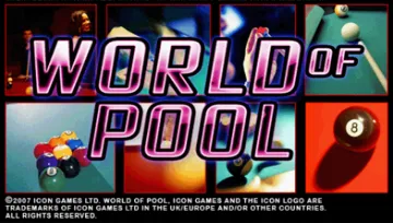 World of Pool (EU) screen shot title